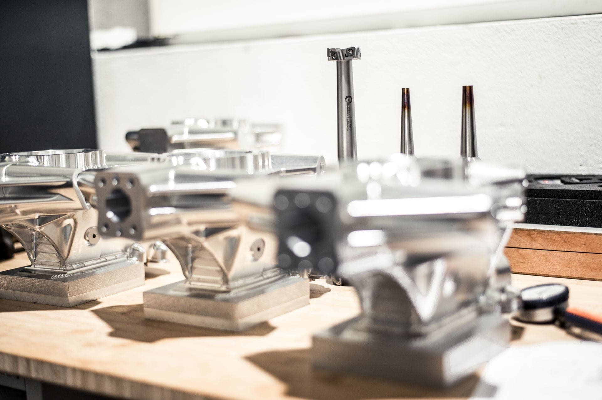 Gefertigte Bauteile aus eigener Produktion